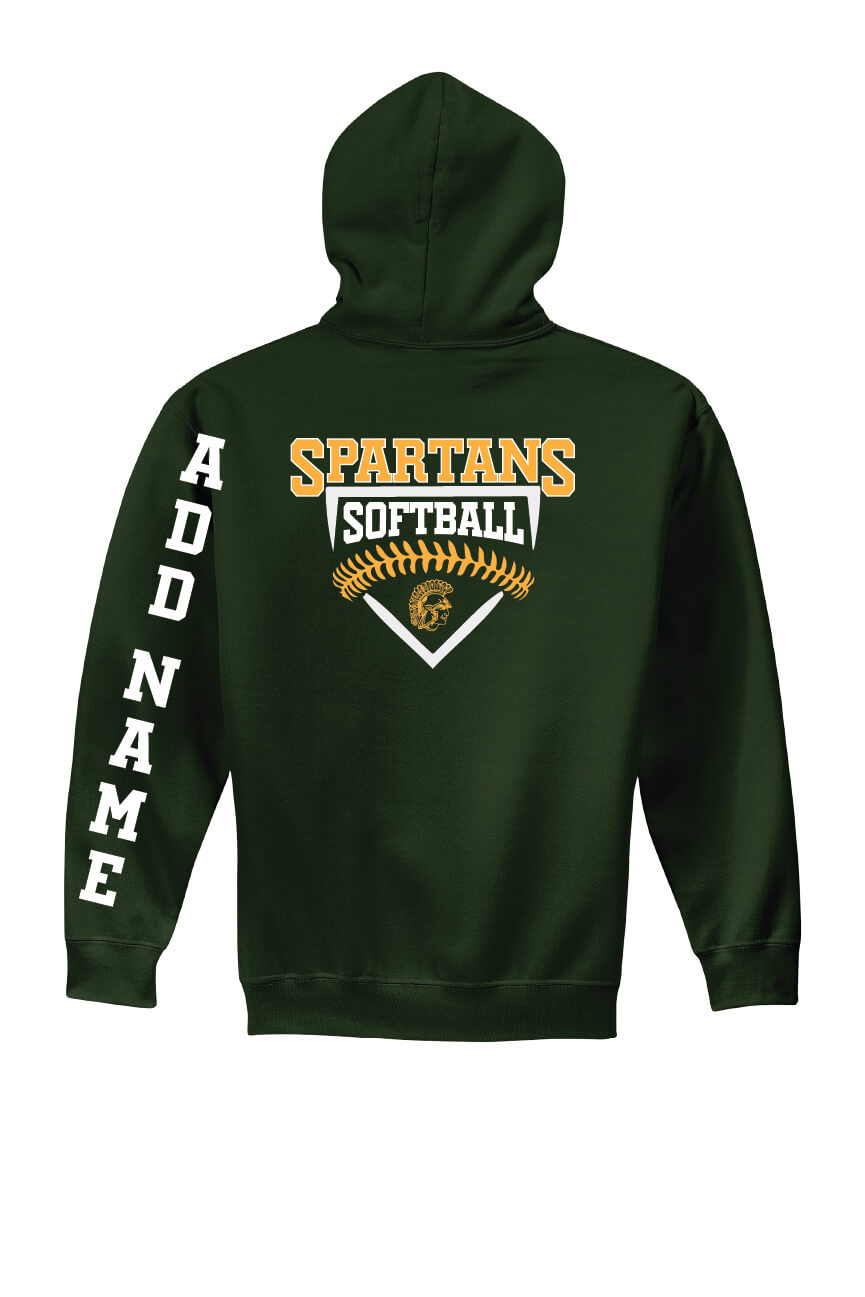 Spartans Softball Hoodie (Youth)