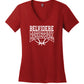 Belvidere Basketball V-Neck Short Sleeve T-Shirt (Ladies)
