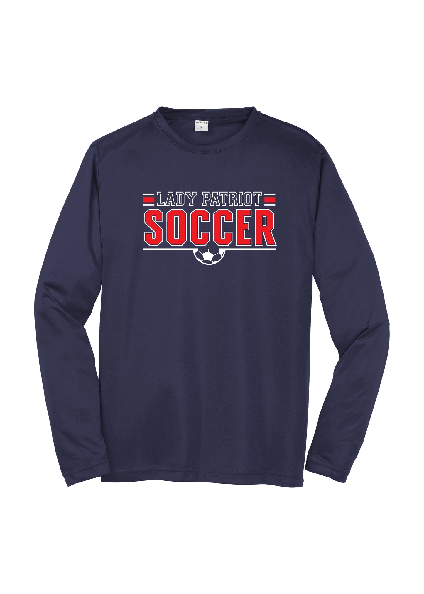 Lady Patriot Sport-Tek Posi-UV Pro Long Sleeve Shirt