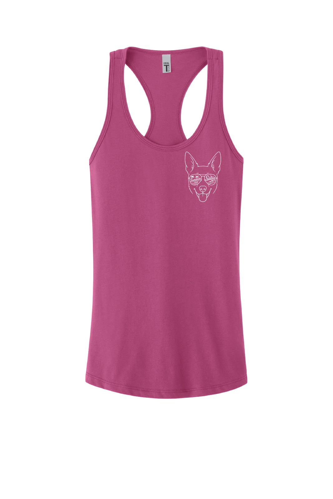 Sato Summer Dog  Racerback Tank