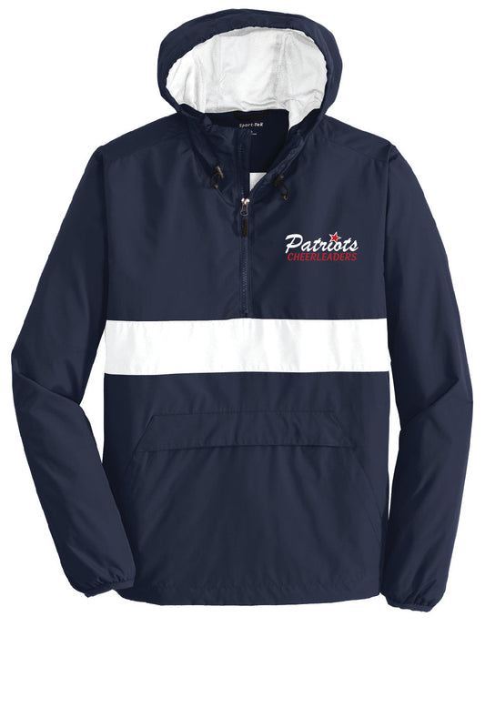 Sport Tek Zipped Pocket Jacket Patriots Cheerleaders front