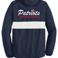 Sport Tek Zipped Pocket Jacket Patriots Cheerleaders back