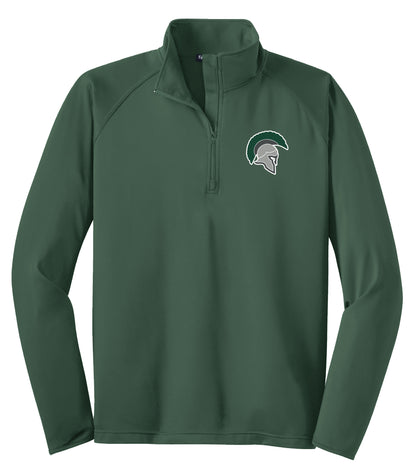 Spartans Sport Tek 1/4 Zip Pullover (Unisex)