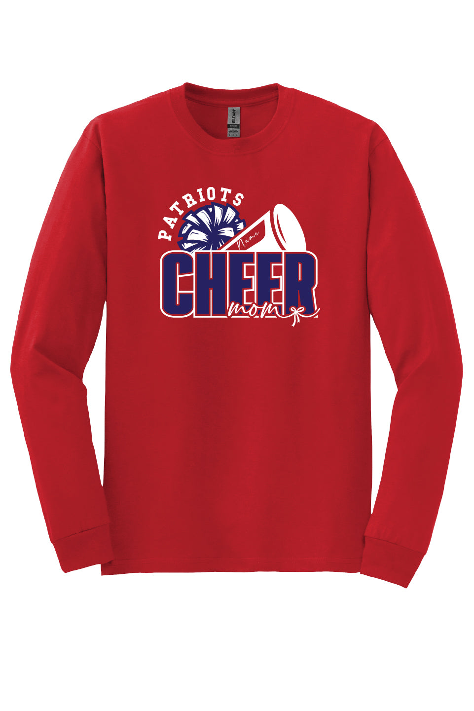 Personalized Patriots Cheer Mom Apparel