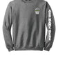 Spartans Basketball Crewneck Sweatshirt gray-front