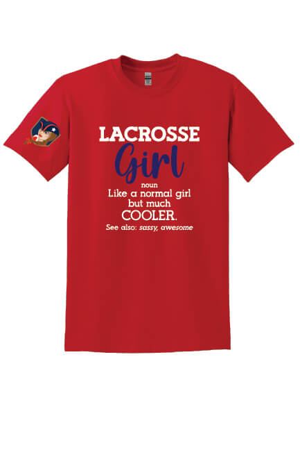 Lacrosse Girl Short Sleeve T-Shirt