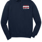 Patriots Cheer Leader 1/4 Zip Sweatshirt navy