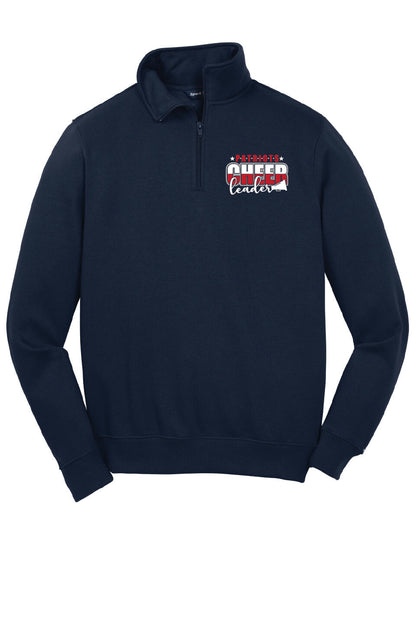 Patriots Cheer Leader 1/4 Zip Sweatshirt