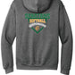 Spartans Softball Hoodie (Youth) gray, back