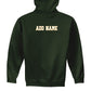 Notre Dame Spartans Hoodie back-green