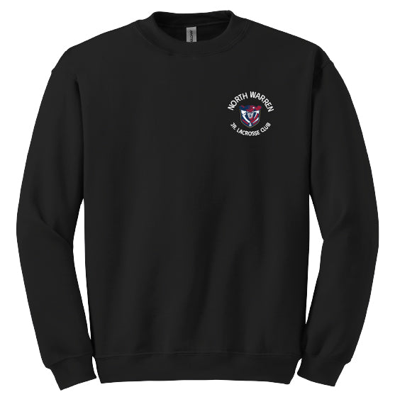 Lacrosse Flag Back Crewneck Sweatshirt Adult