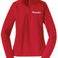 Patriots Cheer Leader Zip Pullover (Ladies) red