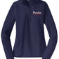 Patriots Cheer Leader Zip Pullover (Ladies) navy