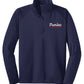 Patriots Cheer Leader Zip Pullover (Unisex) navy