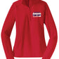 Patriots Cheerleaders Zip Pullover (Ladies) red