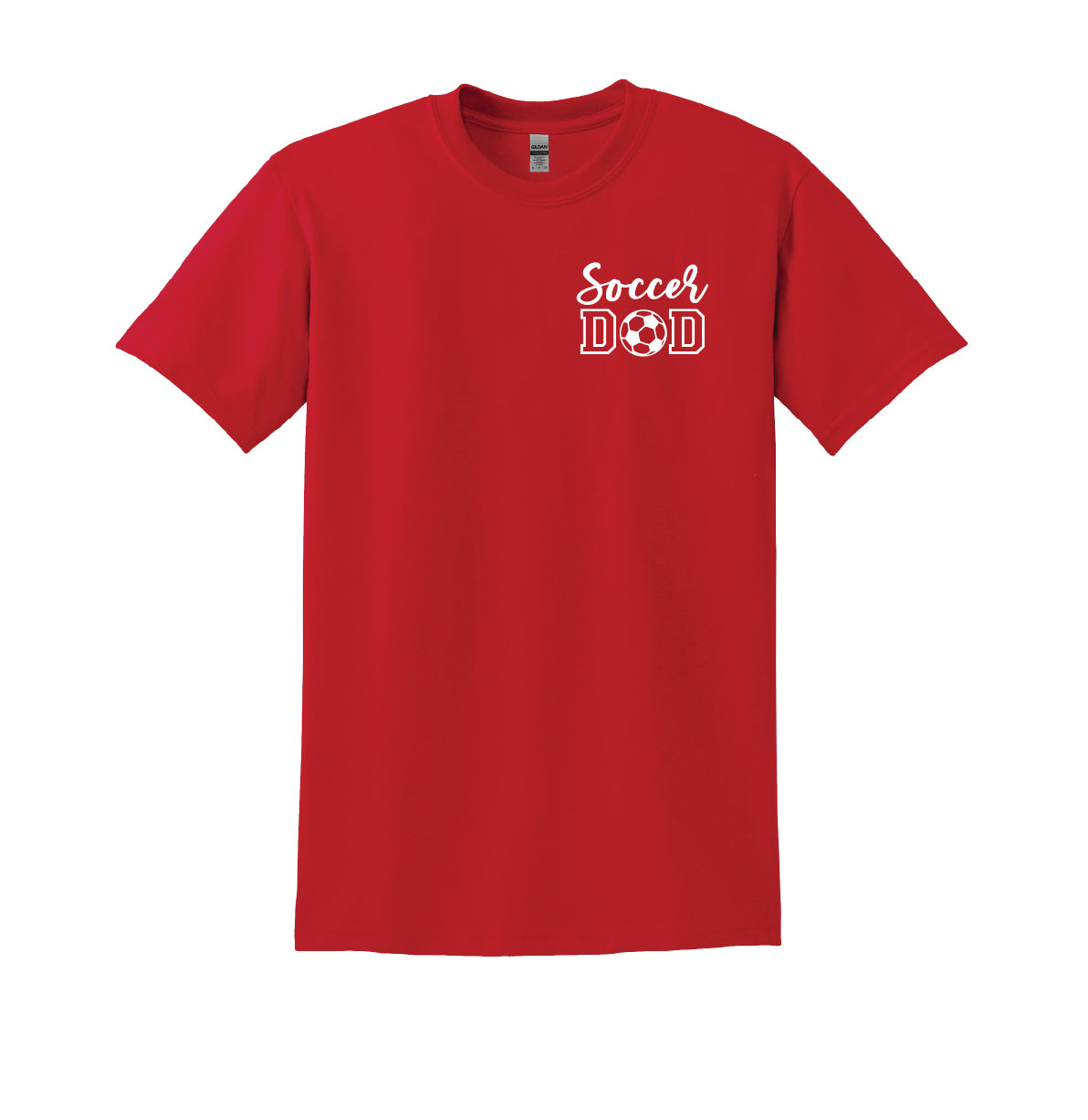Personalized Belvidere Soccer Dad Short Sleeve T-shirt