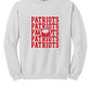 Patriots Football Crewneck Sweatshirt
