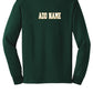 Notre Dame Spartans Long Sleeve T-Shirt back-green