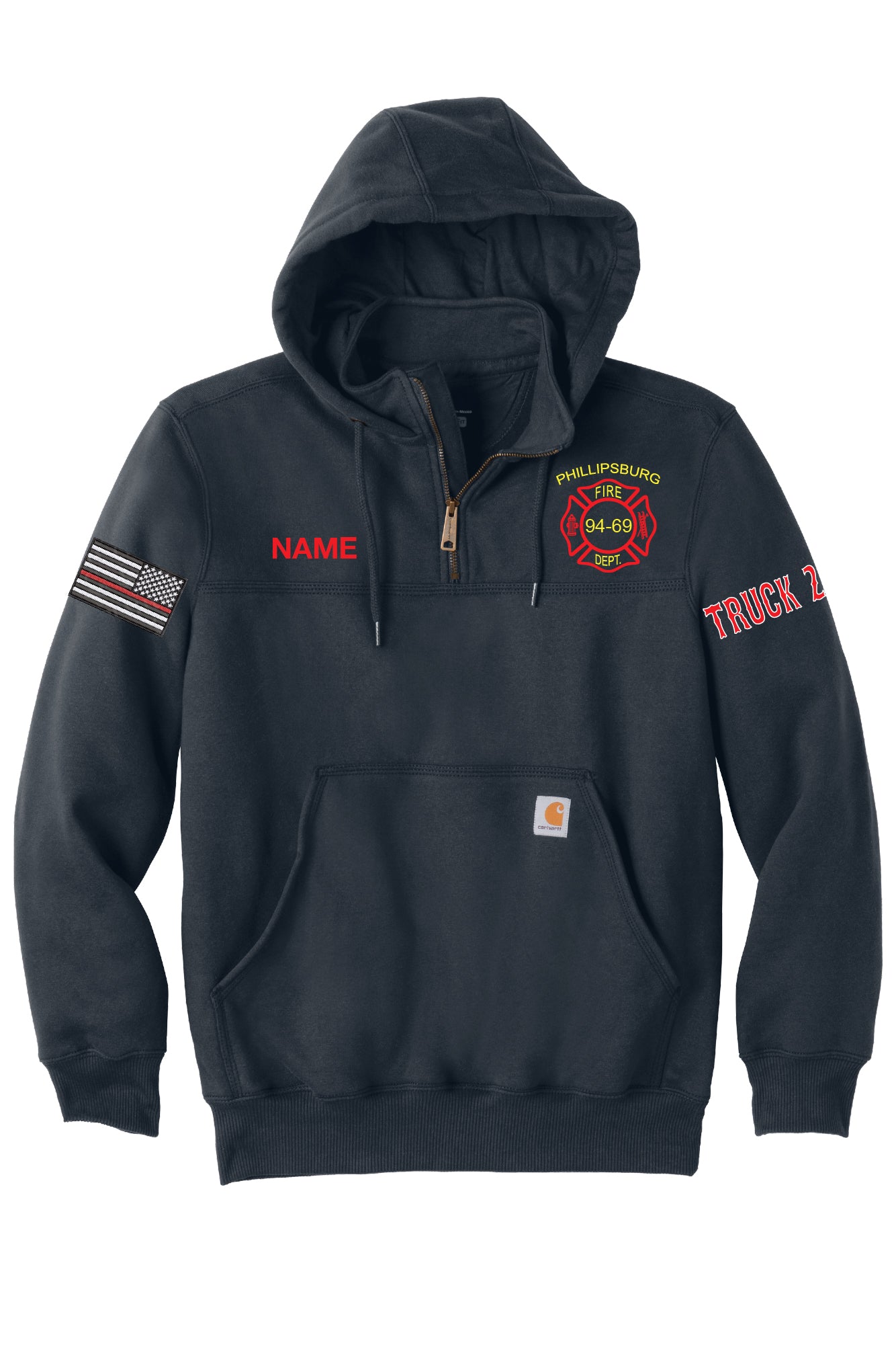 Rain Defender Quarter Zip Hoodie