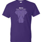 Memories Matter Short Sleeve T-Shirt purple