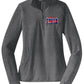 Patriots Cheerleaders Zip Pullover (Ladies) gray