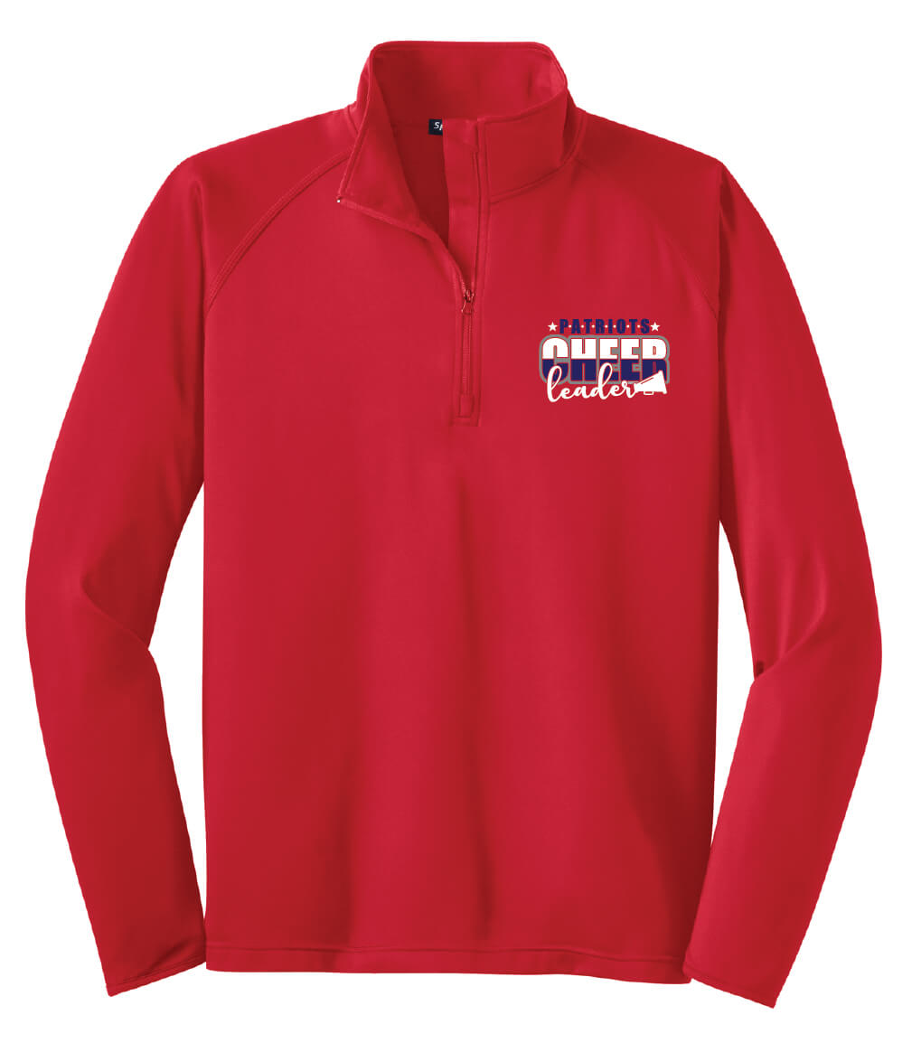 Patriots Cheerleaders Zip Pullover (Unisex)