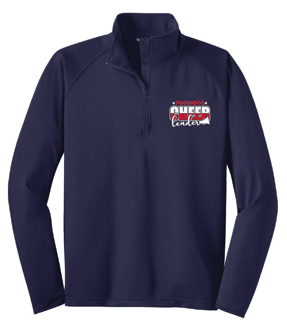 Patriots Cheerleaders Zip Pullover (Unisex)