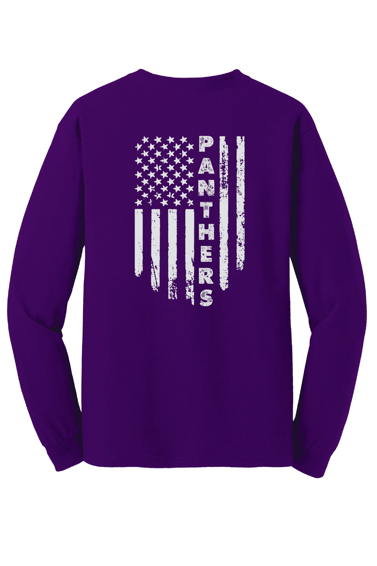 Youth  Flag Back Long Sleeve T-Shirt