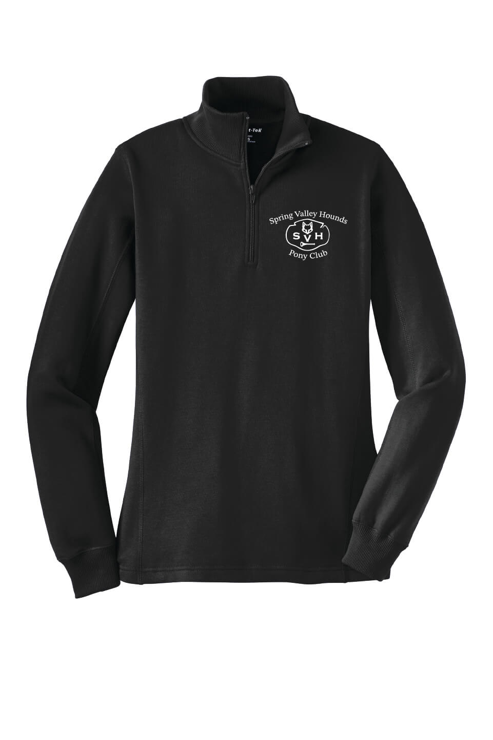 Spring Valley Pony Sport Tek 1/4 Zip Sweatshirt (Ladies)