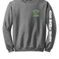 Notre Dame XC Soccer Crewneck Sweatshirt gray