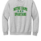 2025 Notre Dame Spartans Crewneck Sweatshirt