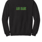 Notre Dame Spartans Crewneck Sweatshirt back-black