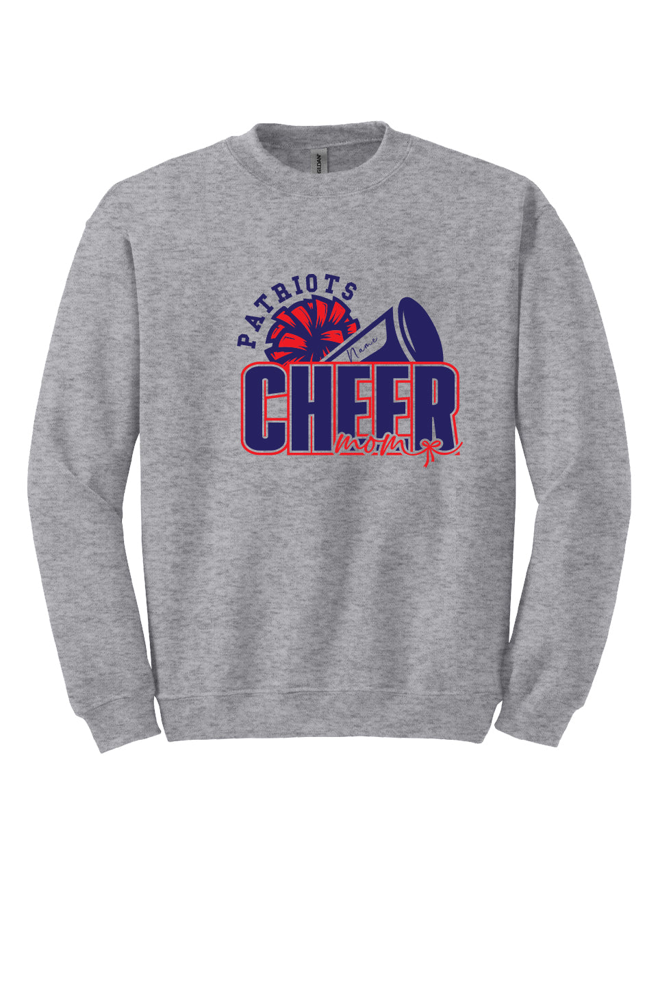 Personalized Patriots Cheer Mom Apparel