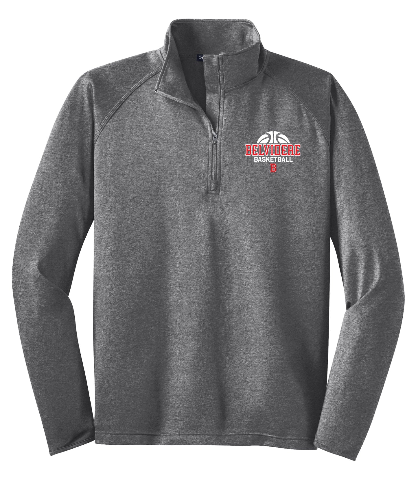 Belvidere Basketball Sport Tek 1/4 Zip Pullover (Unisex)