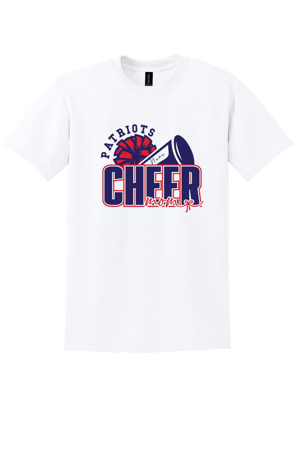 Personalized Patriots Cheer Mom Apparel