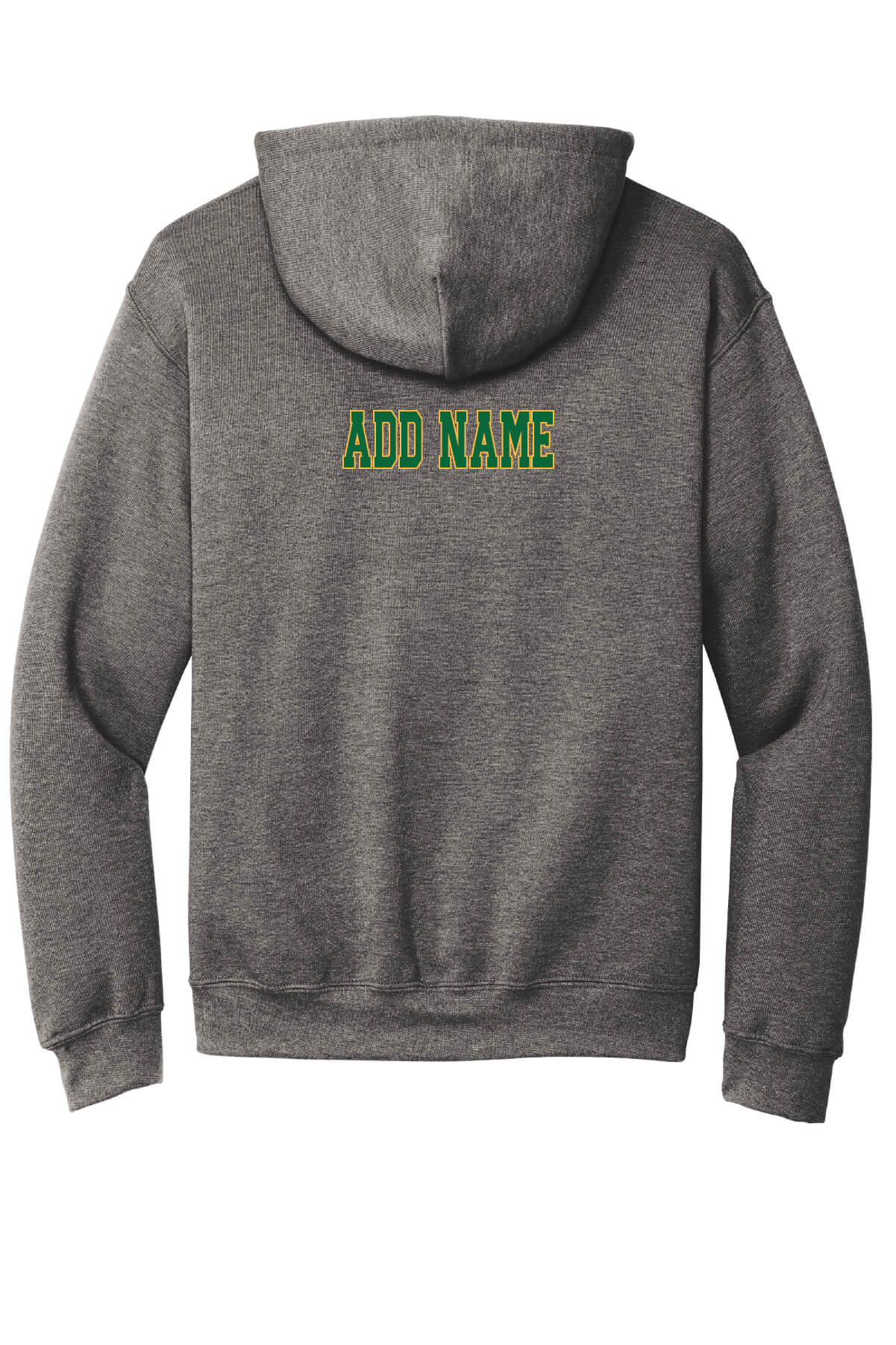 Notre Dame Spartans Hoodie back-gray