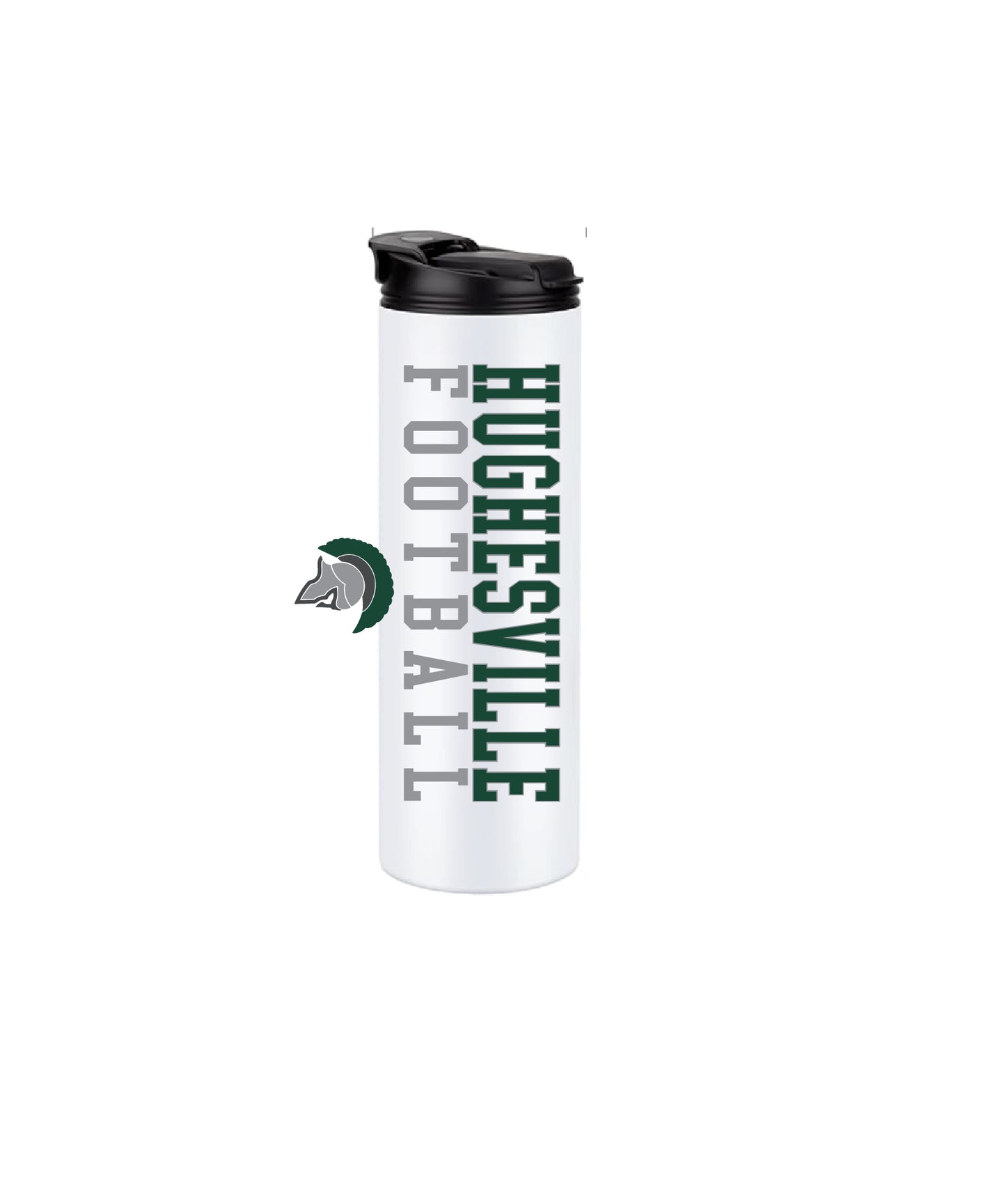 Hughesville Football 20 oz Water Bottle
