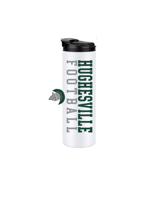 Hughesville Football 20 oz Water Bottle