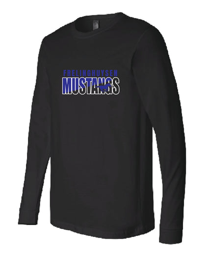 Frelinghuysen Mustangs I Long Sleeve T-Shirt (Youth)