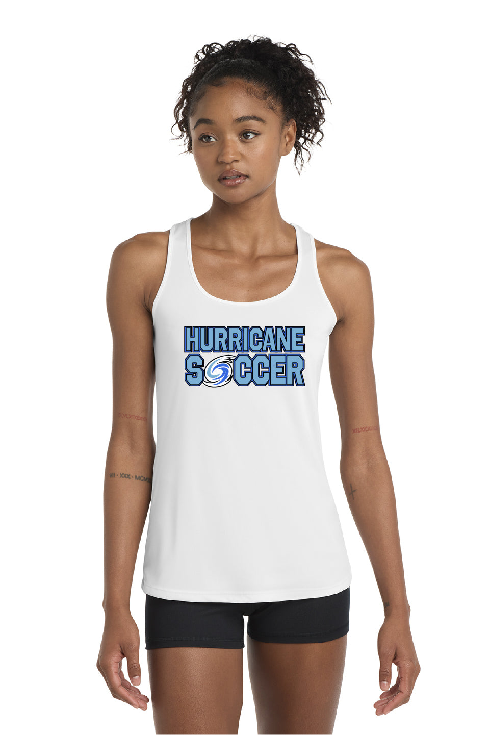 Hurricane Soccer Sport Tek Ladies Competitor Racerback Tank