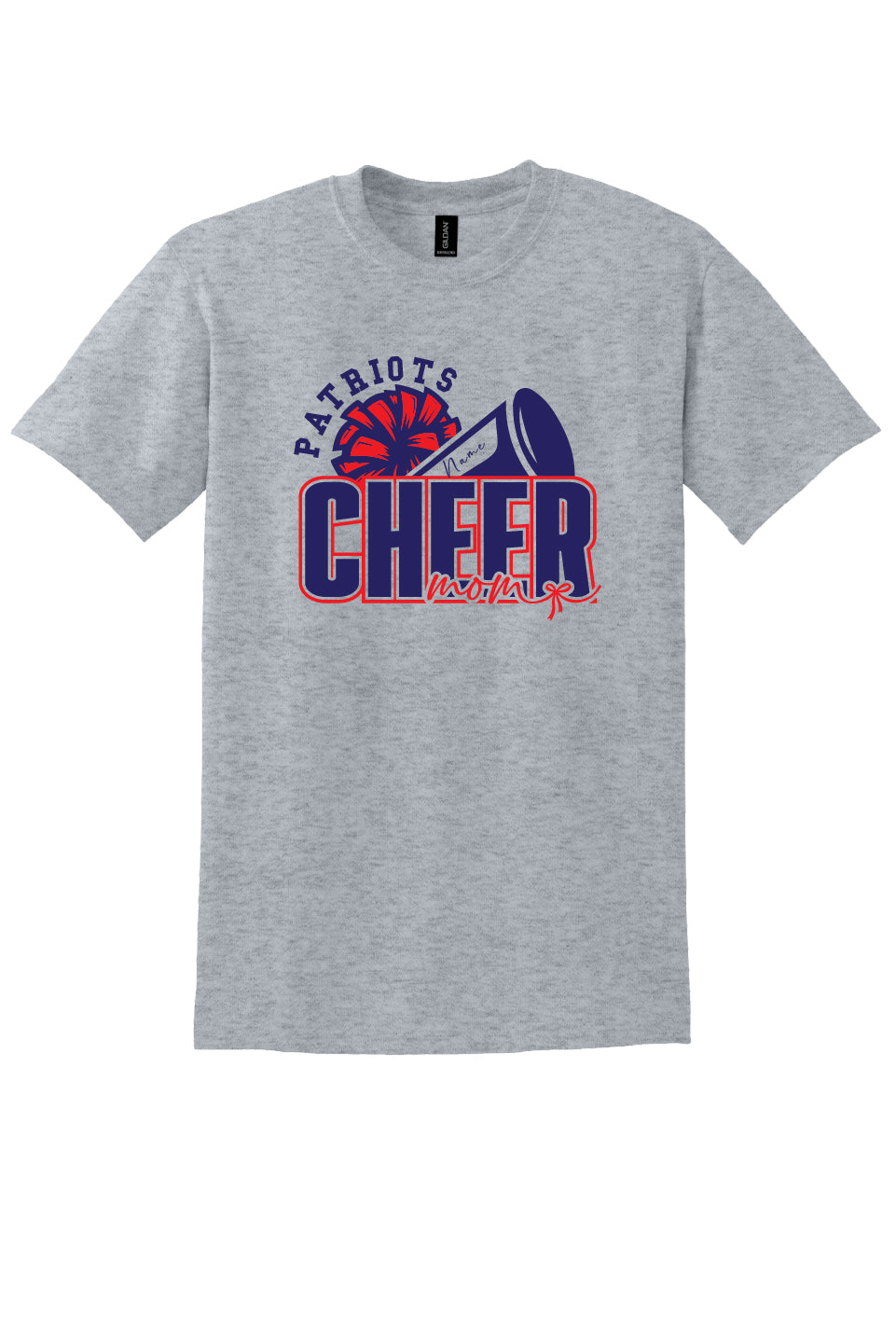 Personalized Patriots Cheer Mom Apparel
