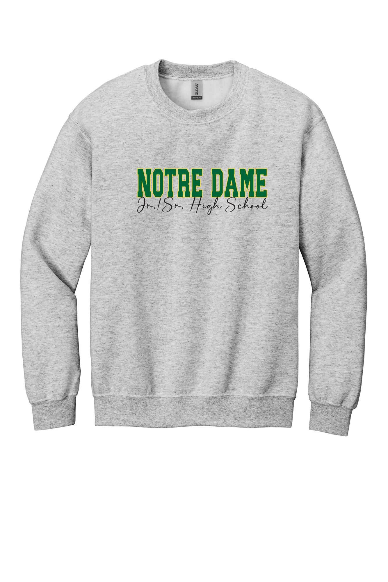 Notre Dame Jr/Sr. High School  Crewneck Sweatshirt