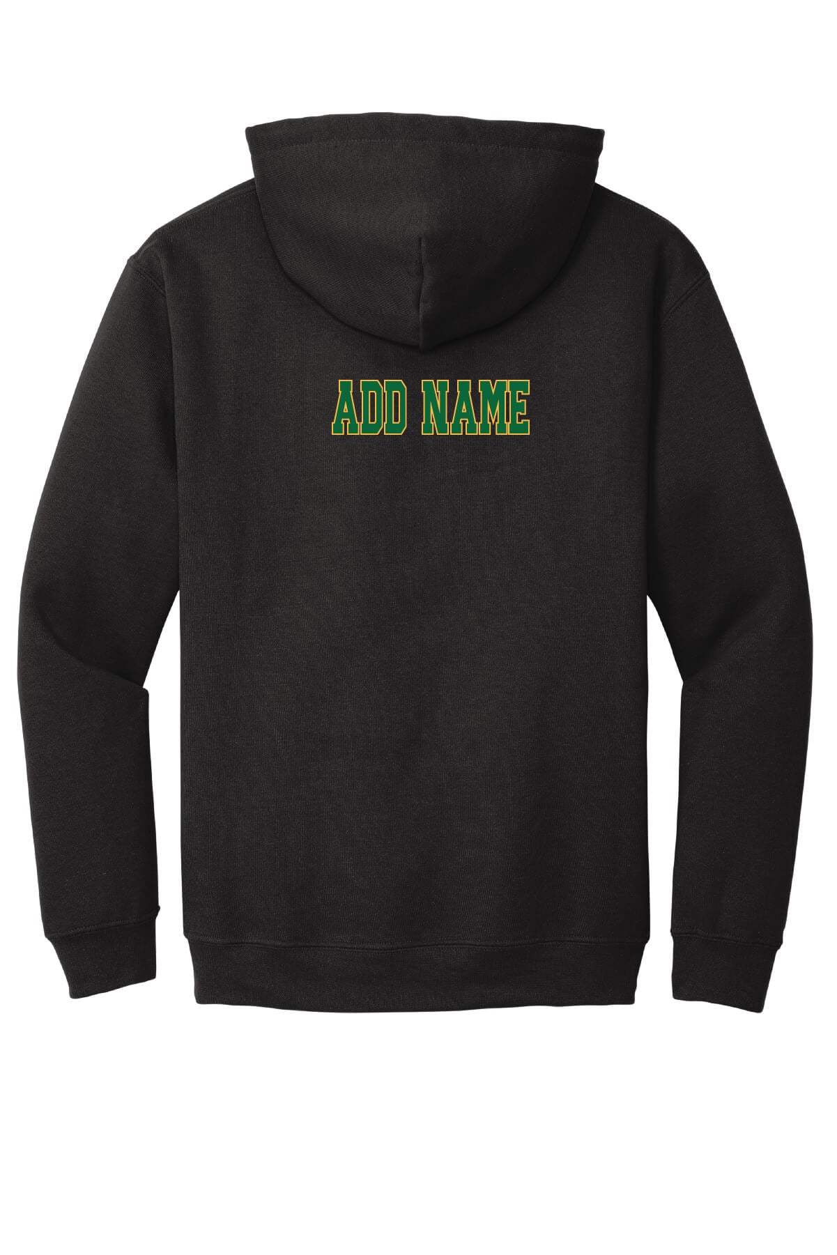 Notre Dame Spartans Hoodie back-black