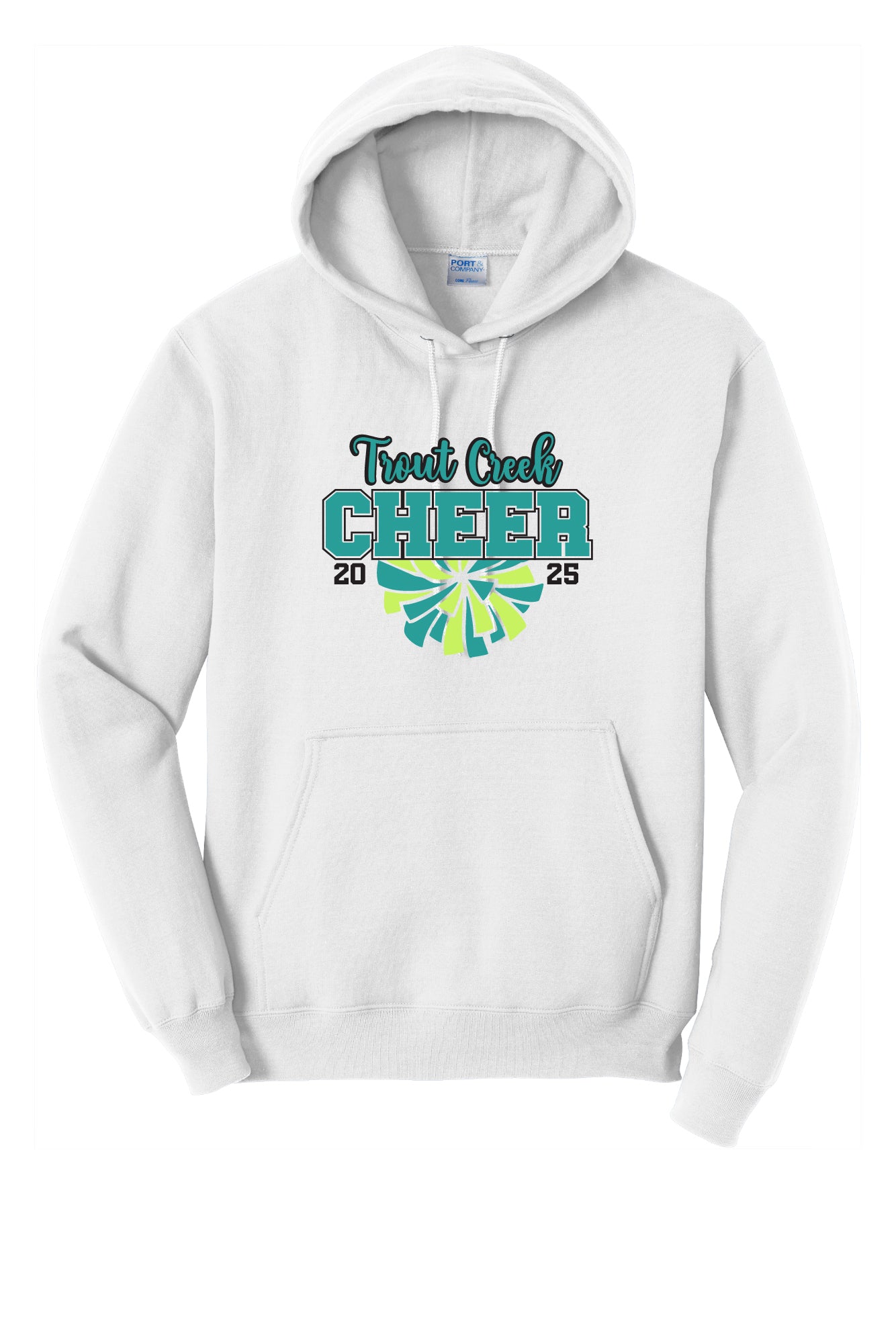 Youth Trout Creek Cheer (Script) Hoodie