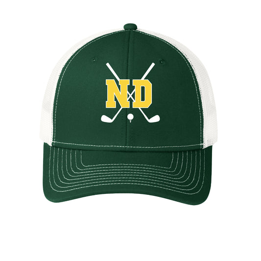 Notre Dame Golf  Snapback Cap