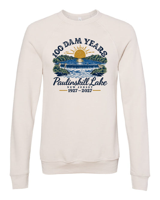100 Dam Years Bella Canvas Crewneck Sweatshirt