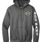 Spartans Baseball Hoodie gray, front