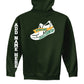 Notre Dame XC Hoodie back-green