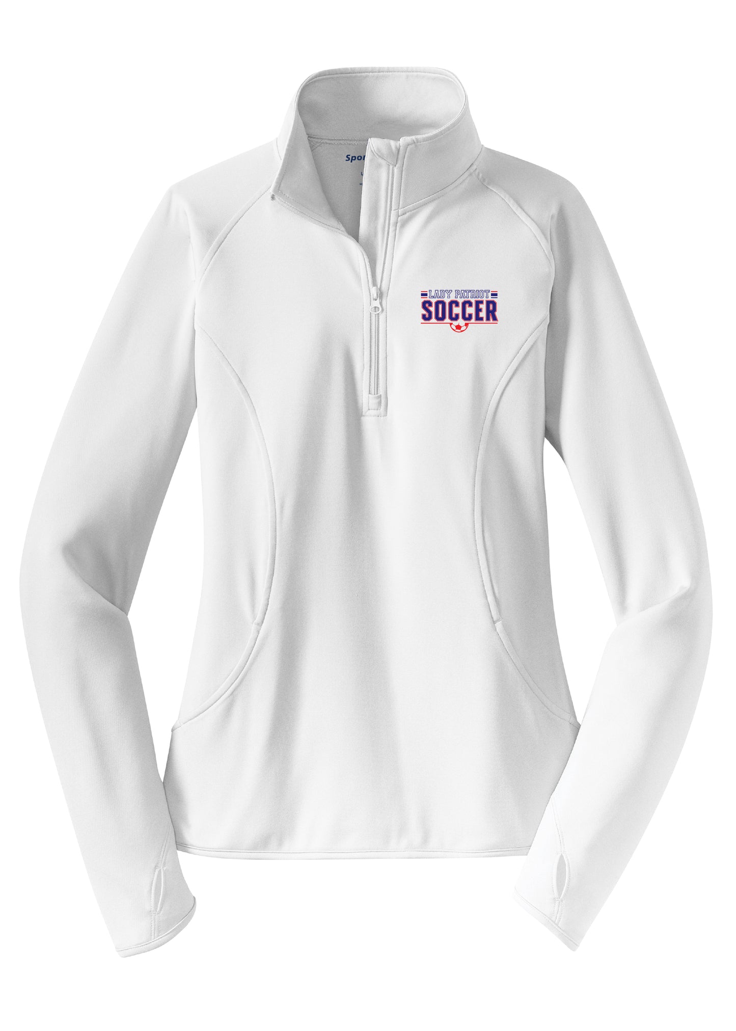 Lady Patriot Sport Tek Sport Wick 1/4 Zip Pullover (Ladies)