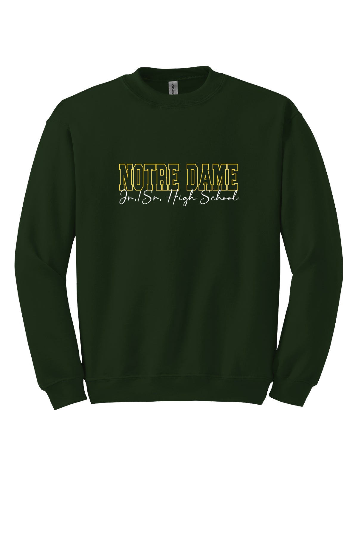 Notre Dame Jr/Sr. High School  Crewneck Sweatshirt